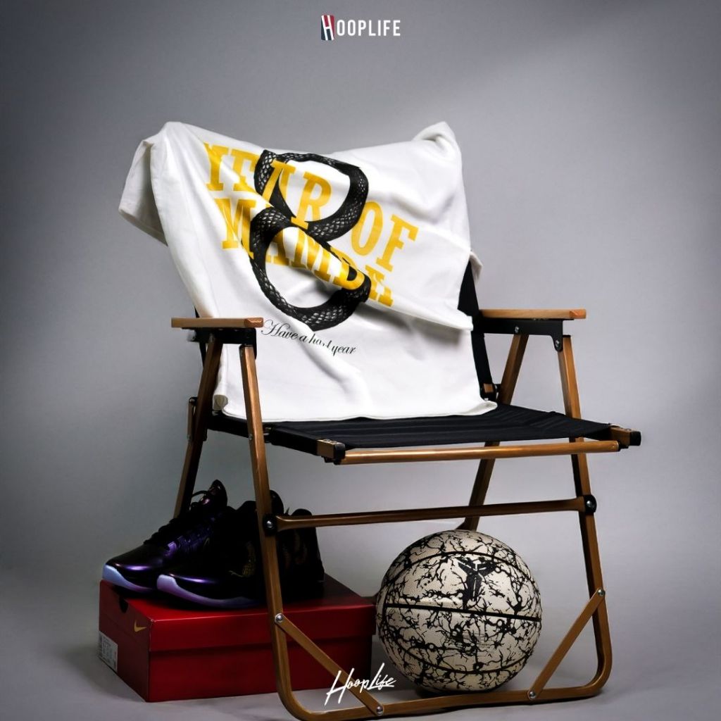 เสื้อยืด เสื้อยืดแฟชั่น เสือยืดแนวสตรีท เสื้อยืดบาส  HoopLife Year Of Mamba Cotton Oversized Tee