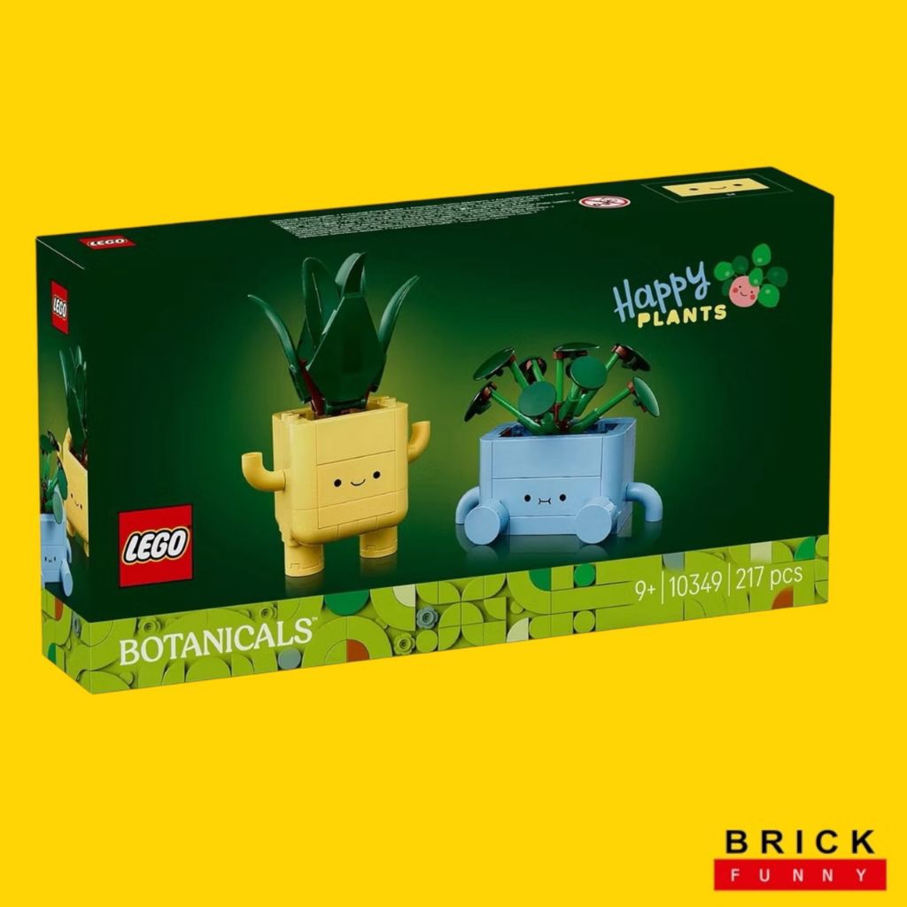 Lego The Botanical Collection 10349 Happy Plants สวย น่ารัก    ของแท้ครับ