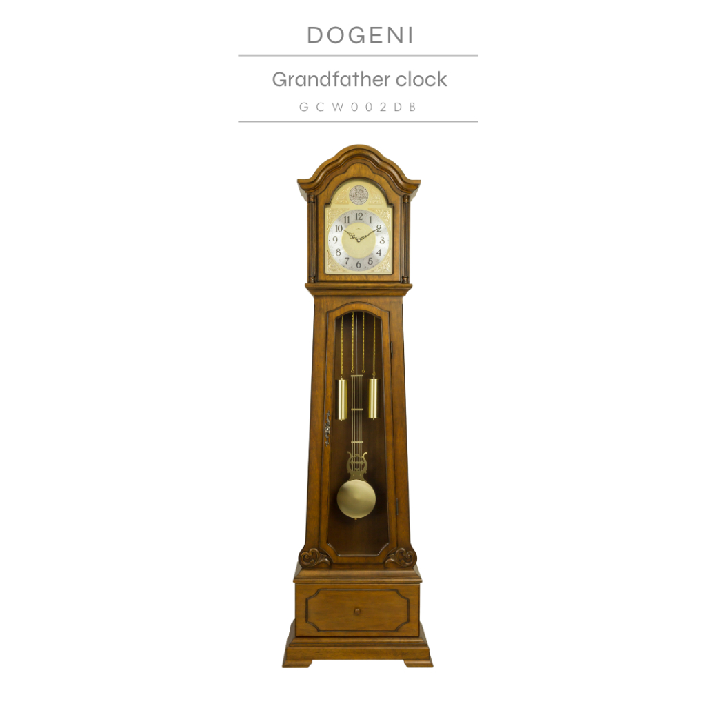 DOGENI Grandfather Clock (GCW002DB) นาฬิกาตั้งพื้น สไตล์วินเทจ