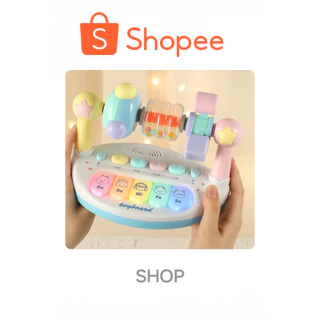 ของเล่นเด็ก Baby Music World เปียโนมีเสียงไฟ เสริมพัฒนาการ สีพาสเทล / สีสดใส / พร้อมกล่อง