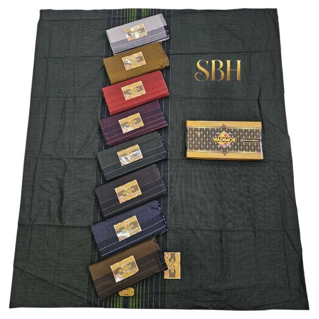 ผ้าโสร่งผู้ชาย ผ้าโสร่งอินโดนีเซีย เเบรนด์ WADIMOR