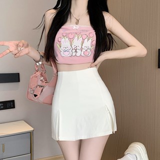 TEY กางเกง แต่งหน้ากระโปรง หลังกางเกง มีพร้อมส่ง