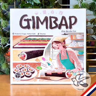 [สินค้าขายดี] Gimbap คิมบับ ม้วน-มัด-พับ-โรล [ยอดขายกว่า 420 กล่อง] ภาษาไทย [TH] เกม WDG [Boardgame]