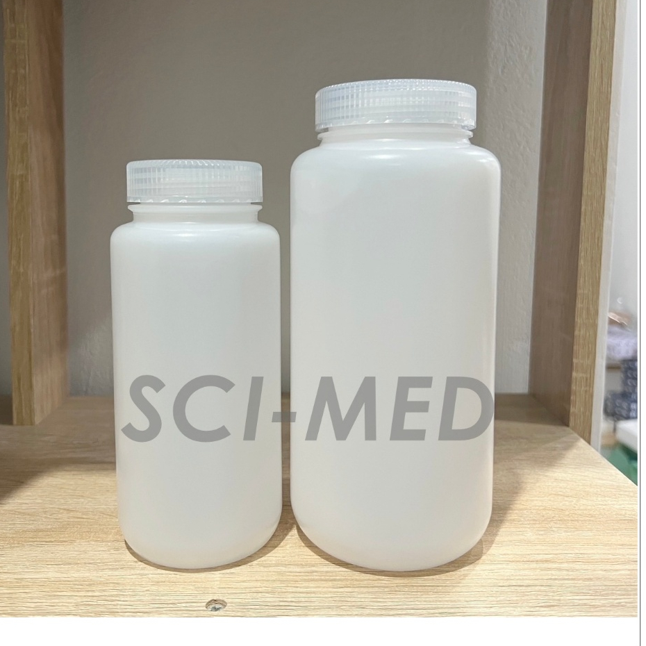 ขวดพลาสติกใส่สารละลาย ขนาด 500ml / 1,000ml (HDPE)