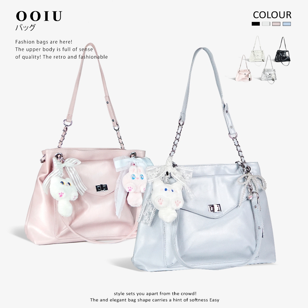 OOIU Pocket Bag กระเป๋าใส่ไอแพด กระเป๋าสะพายข้าง PU premium