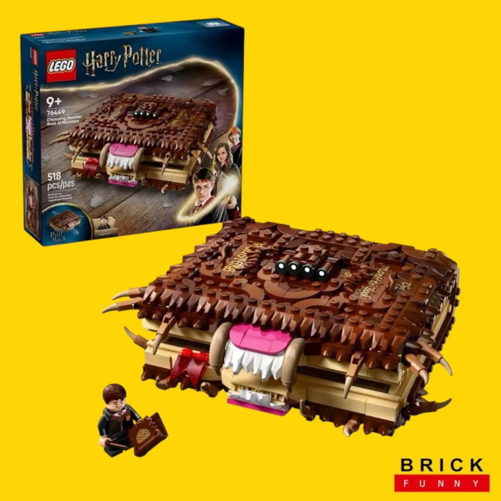 Lego Harry Potter 76449 Chomping Monster Book of Monsters ❤❤❤❤  สินค้ากล่องสวย น่ารัก ของแท้ 100%