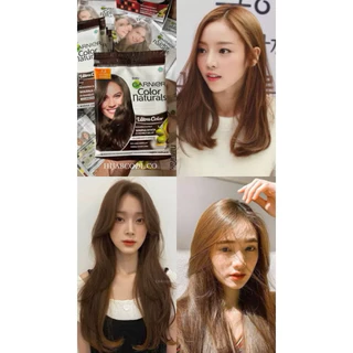 สีย้อมผมฮาลาล Garnier 🫒มีให้เลือก15 สี สีแฟชั่นสุดฮิต