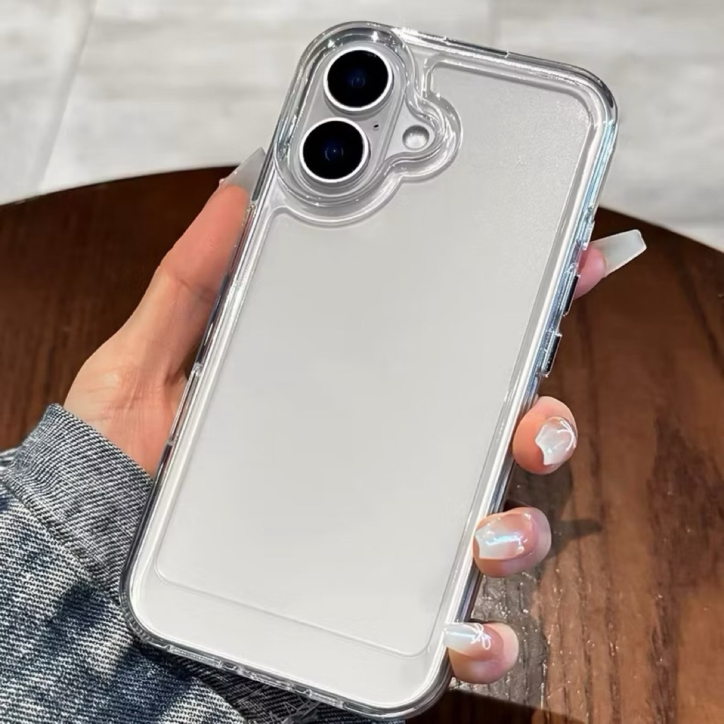 Supercase | i7P-i16promax เคสใสอะคริลิค เคสใสกันกระแทก iphone15 iphone15pro i15plus i15promax