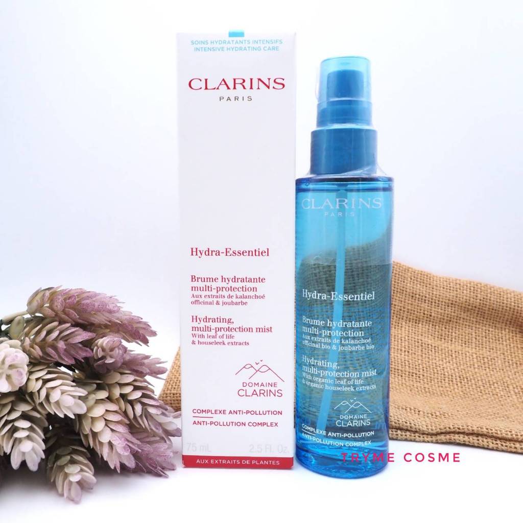 ฉลากไทย Clarins Hydra-Essentiel Hydrating Multi-Protection Mist 75ml. ราคา ถูกที่สุด ดีลบีเคเค แกลเลอรีภาพที่ 2