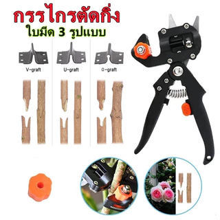 กรรไกรตอนกิ่ง คีมตอนกิ่ง ชำเสียบกิ่ง 3 ใบมีด 3IN1 ตัดได้ 3แบบ กรรไกรตัดกิ่งไม้ กรรไกรตัดกิ่งกรรไกรตอนกิ่งทำสวน