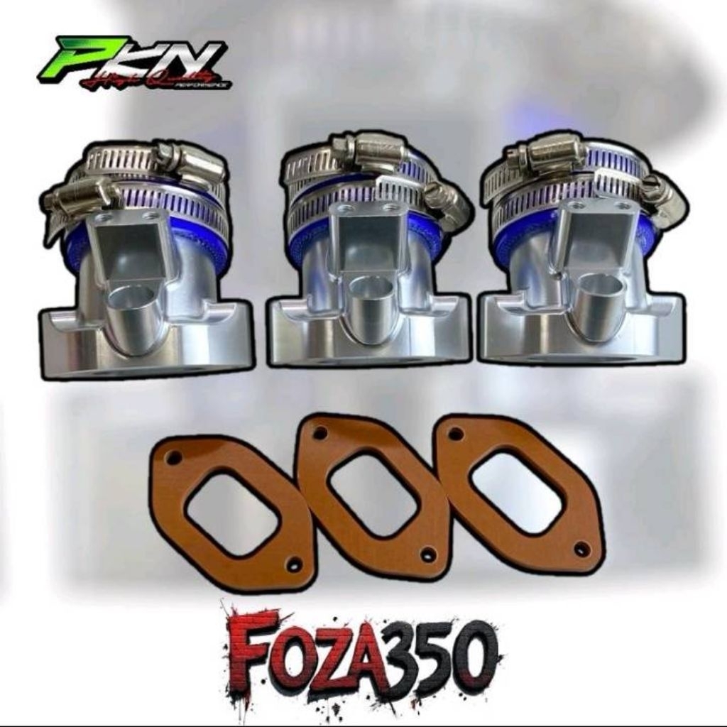 คอไอดี FOZA คอหรีดฟอร์ซ่า งานCNC FOZA350 พร้อมยางรัดคอหรีด คอหรีดCNC คอไอดีCNC ส่งของเร็ว