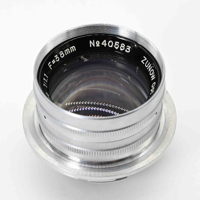 Zunow Opt Zunow-Elmo Cine 38มม.f/1.1 D Leica M mount