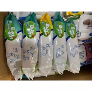 (พร้อมส่ง)ทิชชู่เปียกสำหรับเด็ก1แพ็ค 80แผ่นไม่มีกลิ่นเหมาะสำหรับทารก