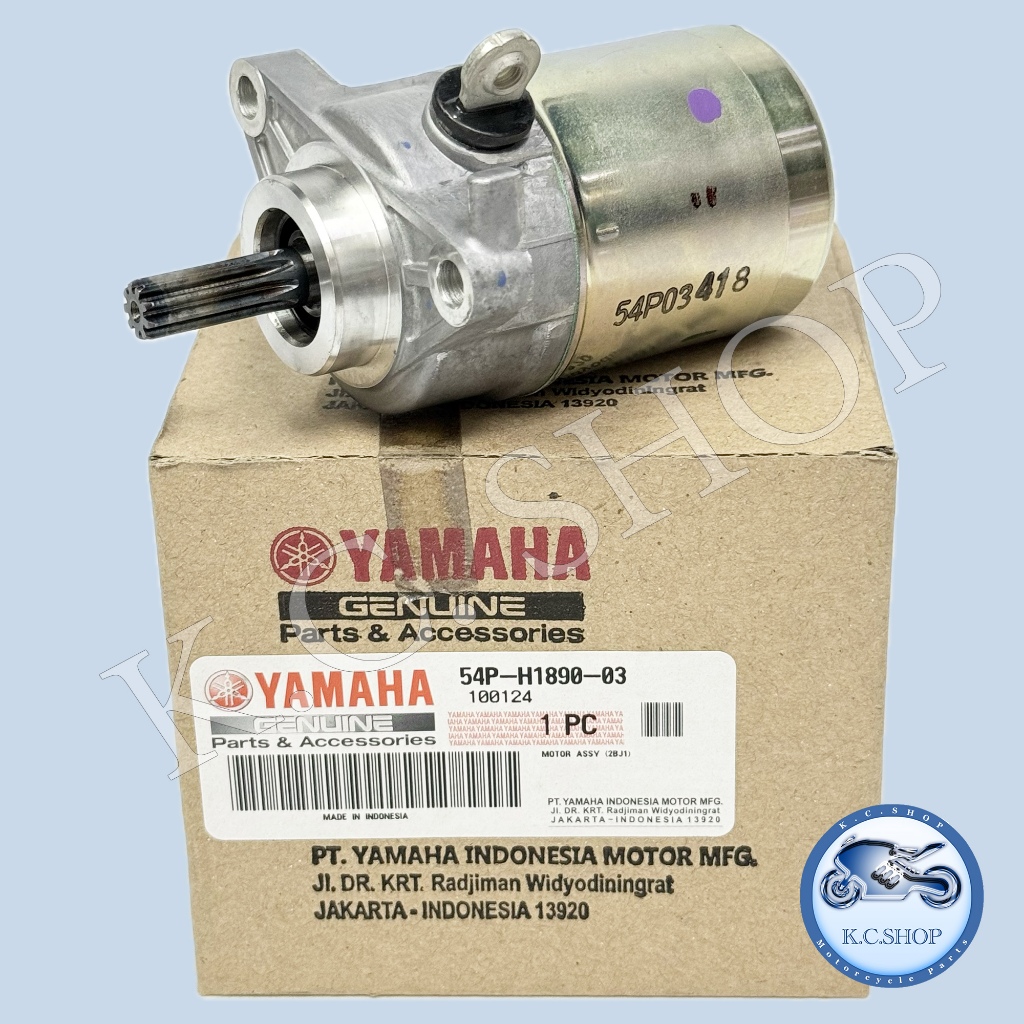 MOTOR START มอเตอร์สตาร์ท ไดร์สตาร์ท NMax155เก่า Fiore Grand Filano Fino115i ;125i Mio115i แท้ศูนย์YAMAHA100% 54P-H1890