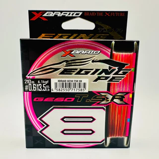 สาย PE YGK X-BRAID GESO T.S.R X8 EGING PE สายPE YGK สายตกหมึก MADE IN JAPAN แท้100%