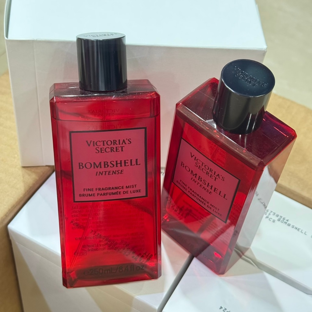 สเปรย์น้ำหอม Victoria’s Secret Bombshell Intense Fine Fragrance Mist 250 ml ป้ายไทย ราคา ถูกที่สุด ดีลบีเคเค