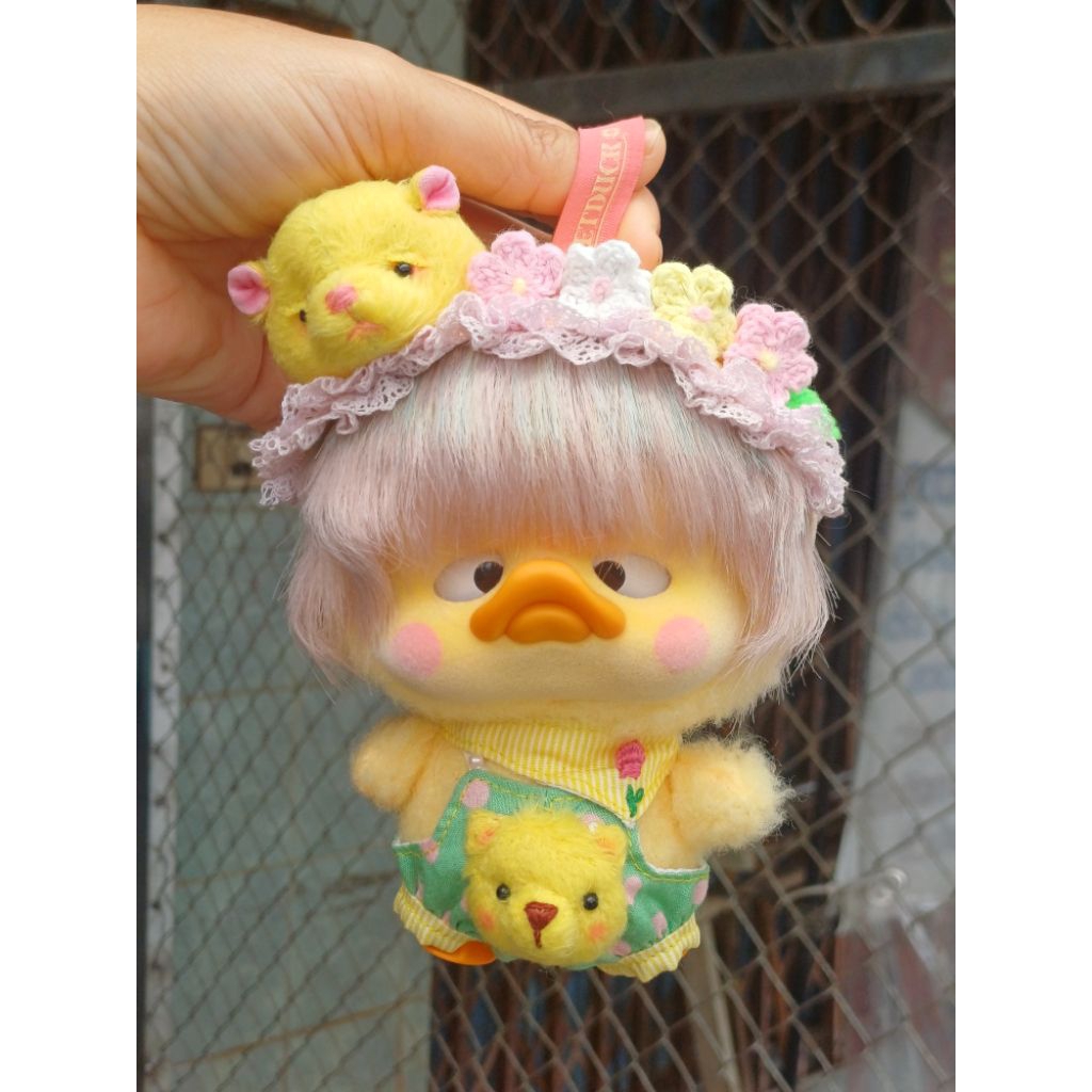 เอี๊ยม+ผ้าพันคอ Upsetduck V4 ตกแต่งตุ๊กตาหมีหรือลูกเจี๊ยบ