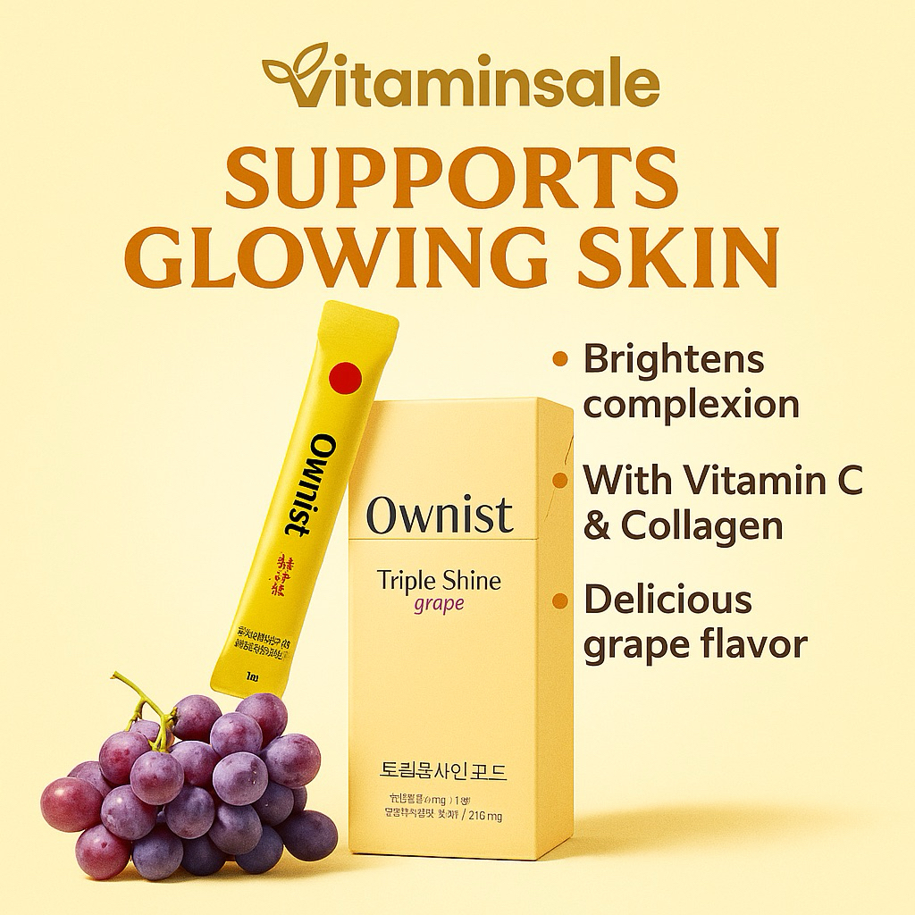 Ownist Triple Shine Grape เจลลี่บำรุงผิวใส 14 ซอง