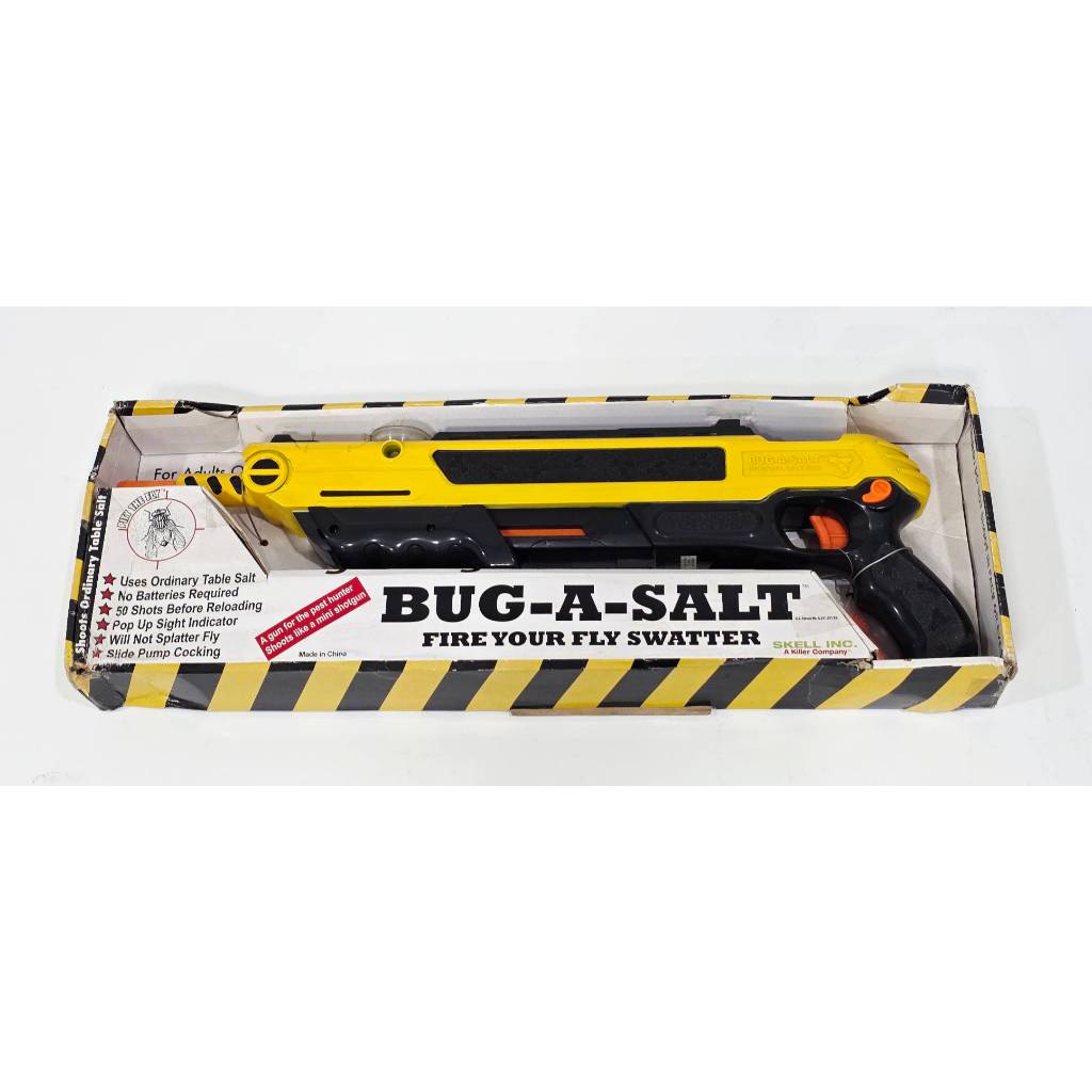 BUG-A-SALT ปืนยิงแมลงวัน ปืนเกลืออัดลมสุดฮิต กำจัดแมลงวันและแมลงกวนใจ