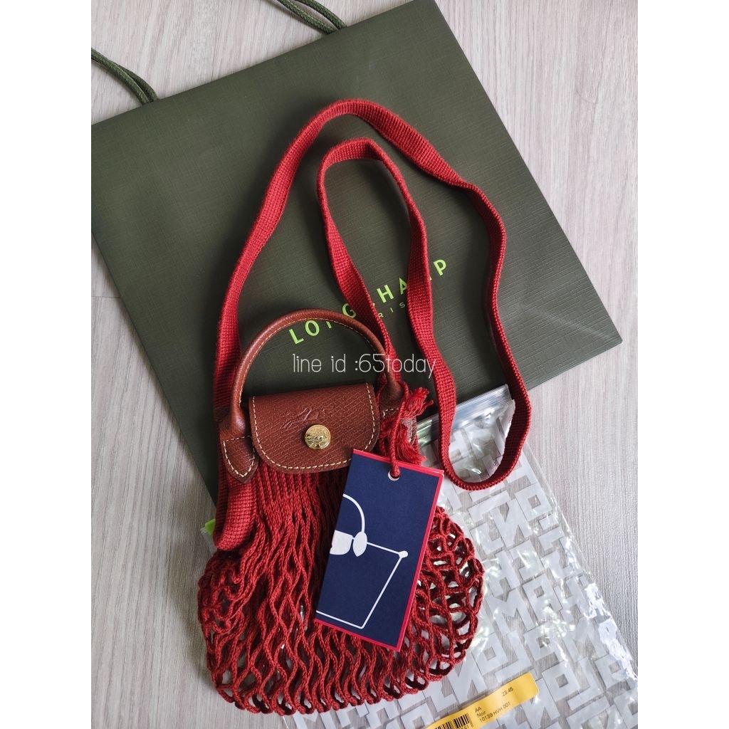 New longchamp Le pliage filet XS พร้อมส่ง แท้💯
