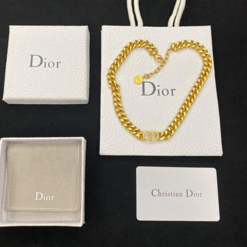 【Yosmile】18K Gold necklace 1:1 necklace Choker