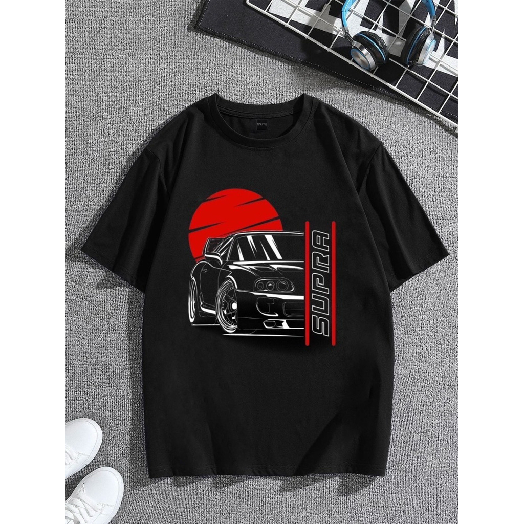 เสื้อยืด Oversize สีดำ SUPRA