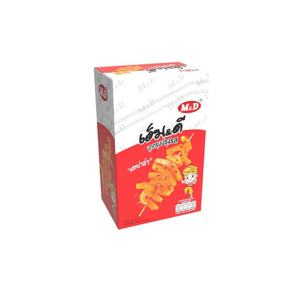 MD หมึกกรุบ รสหม่าล่า 12ซอง