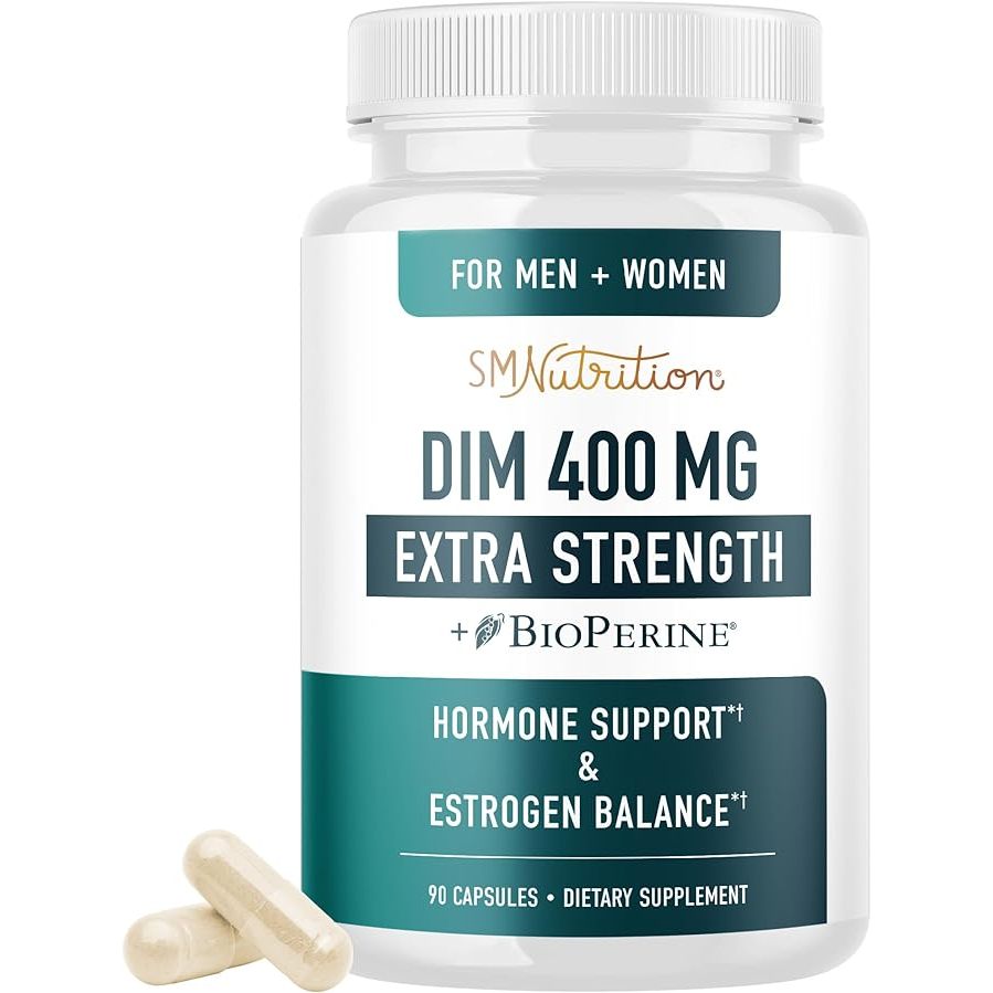 SMNutrition DIM Supplement 400MG Extra Strength 90 Capsule