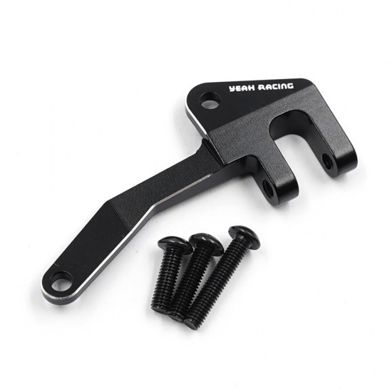 Yeah Racing Aluminum Panhard Mount (สีดำ) สำหรับ Traxxas TRX-4 / TRX-6 (TRX4-103BK)