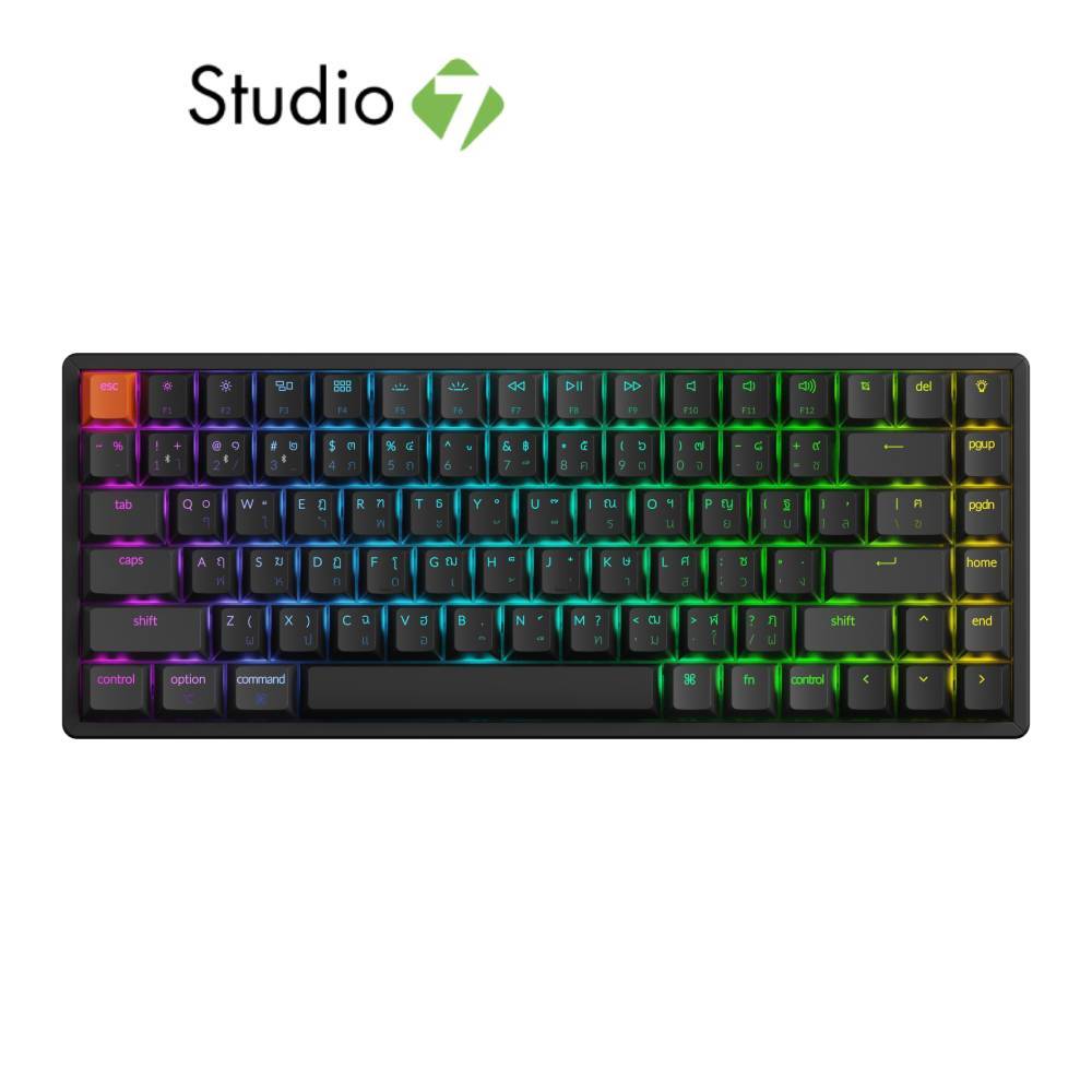 คีย์บอร์ดเกมมิ่ง Keychron K2X Hot-Swappable QMK/VIA RGB Backlight by Studio7