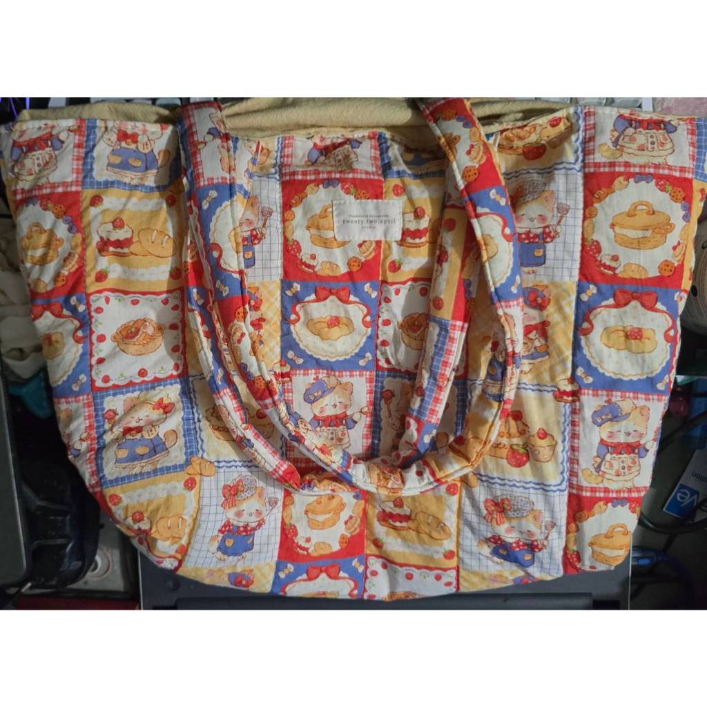 กระเป๋าผ้าญี่ปุ่น ร้าน TWENTY.TWO.APRIL มือสองสภาพดี