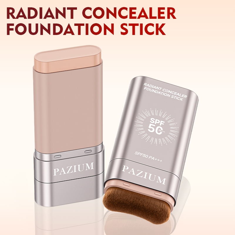 PAZIUM รองพื้นแท่ง ปลาย2หัว รองพื้นแบบแท่งกันแดด คอนซีลเลอร์ SPF50 PA+++ รองพื้นเนื้อครีม