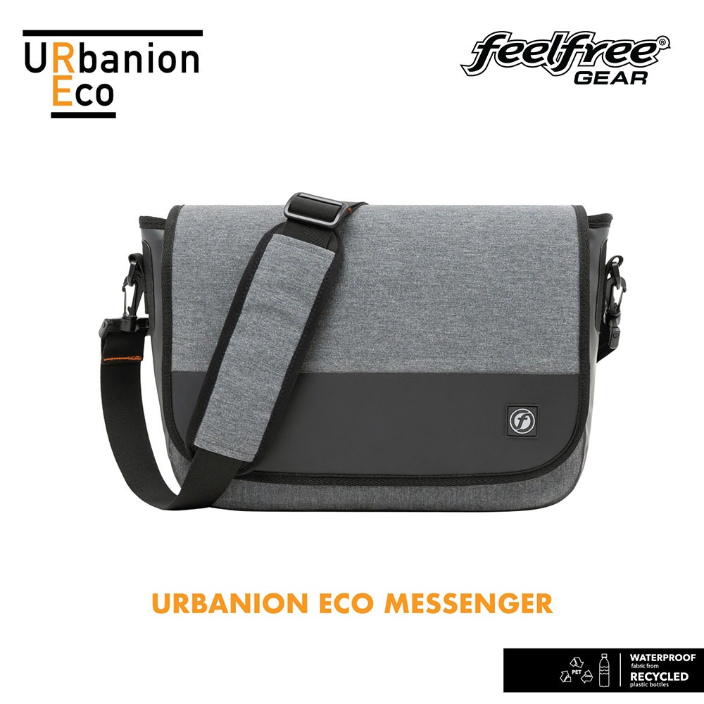 [NEW COLLECTION] FEELFREE URBANION ECO MESSENGER BAG กระเป๋ากันน้ำ กระเป๋าผ้ากันน้ำแบบสะพายข้าง