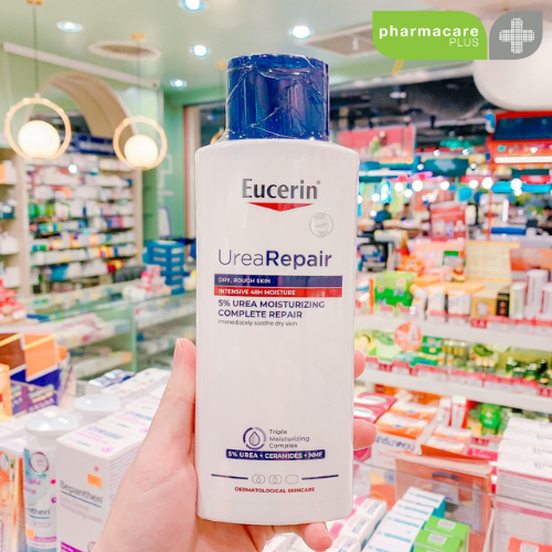 ✨แท้💯Lotใหม่✨EUCERIN UREAREPAIR 5% UREA MOISTURIZING COMPLETE REPAIR 250 ml