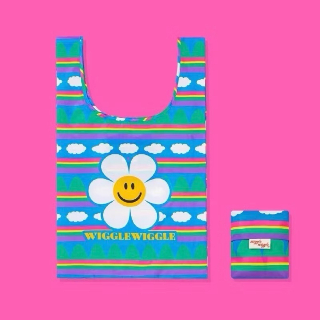 พร้อมส่ง✨Wiggle Wiggle Picnic Bag / ถุงผ้าWiggle Wiggle