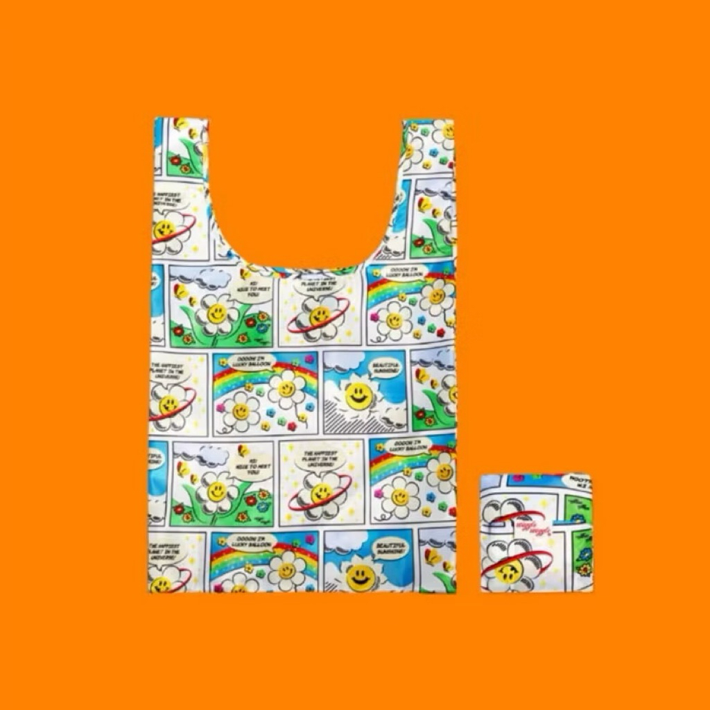 พร้อมส่ง✨Wiggle Wiggle Picnic Bag / ถุงผ้าWiggle Wiggle