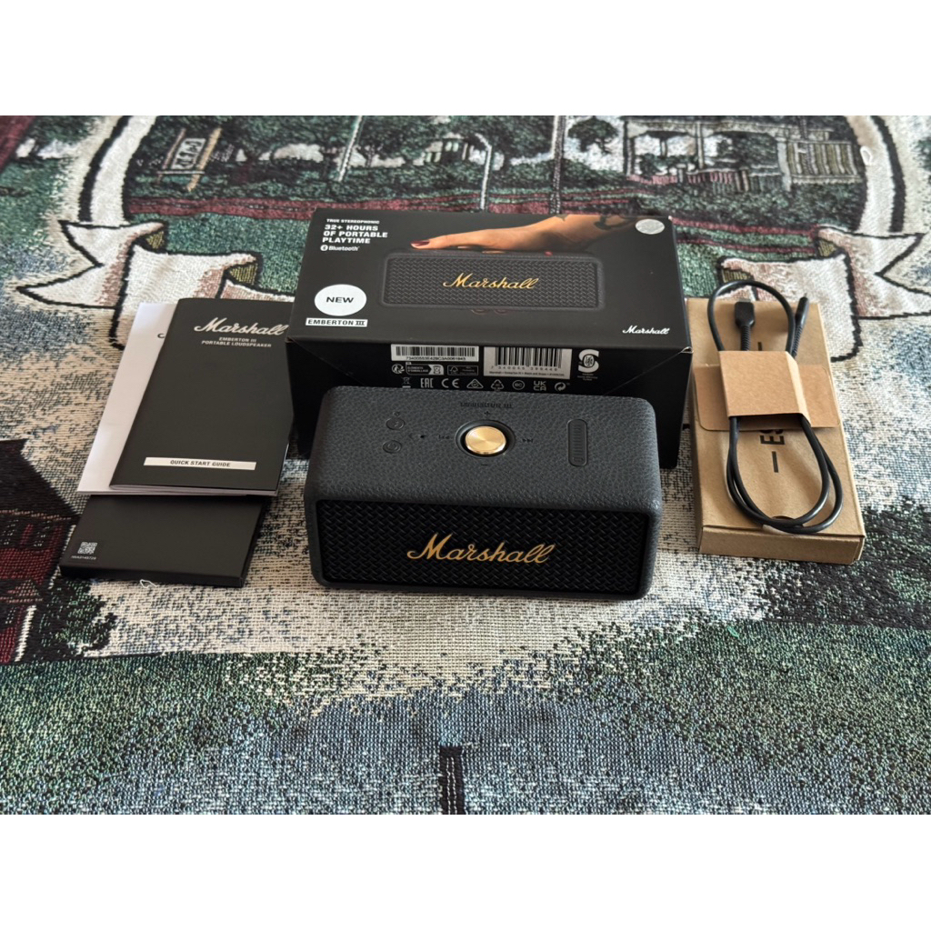 ลำโพง E m b e r t o n 3 ครบกล่อง