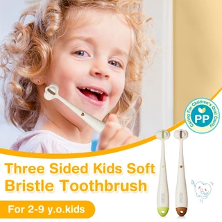 Dr.isla แปรงสีฟันเด็ก แปรงสีฟัน สำหรับเด็ก 10000เส้นใย แปรงสีฟันเด็กเล็ก 2-9ขวบ แปรงสีฟันขนนุ่ม Toothbrush สำหรับเด็กT12