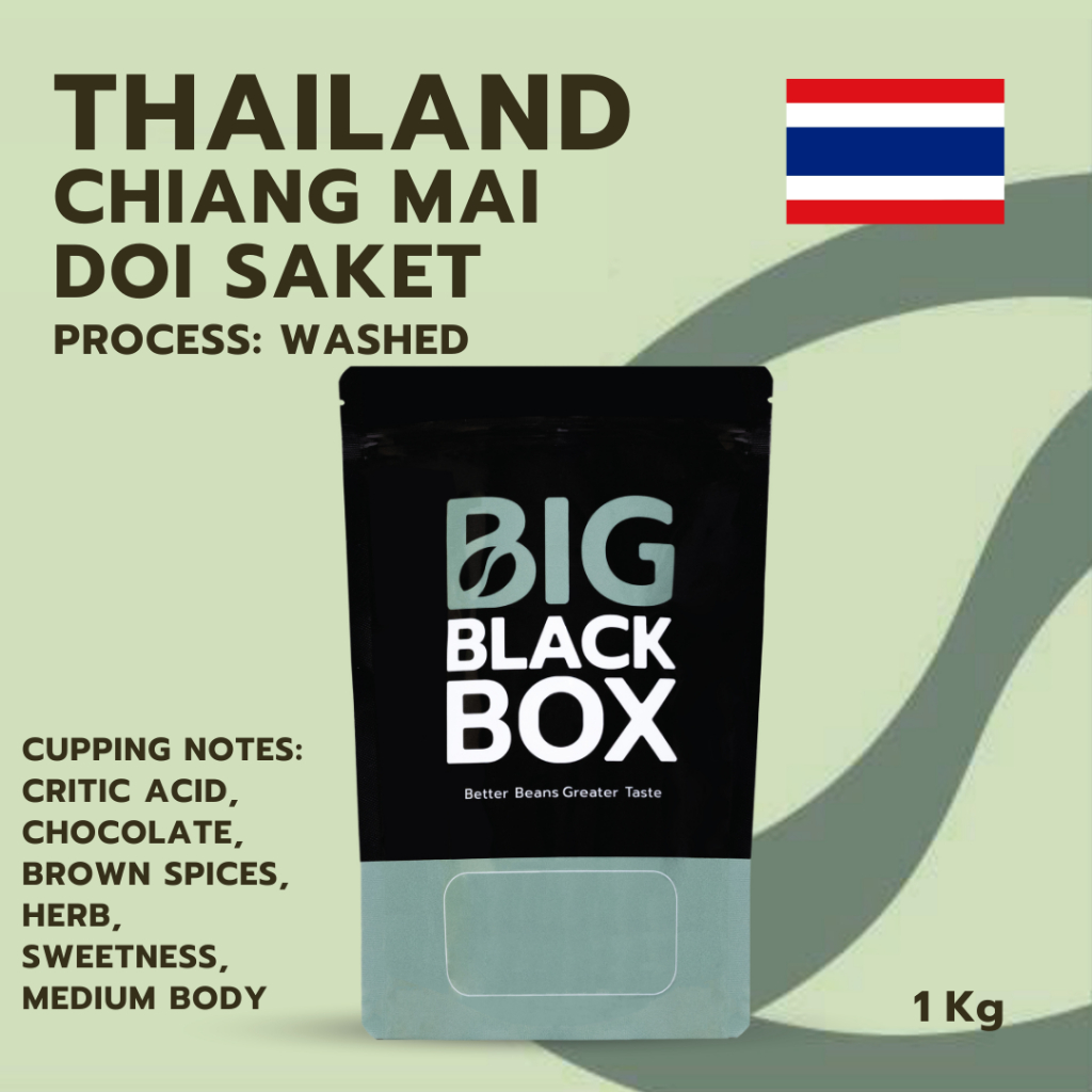 (11-AA-A1-P-W02) สารกาแฟ Thai Chiang Mai, Doi Saket  Washed 1kg