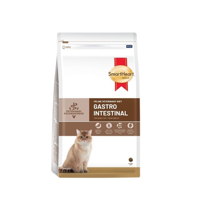 SmartHeart Gold GASTROINTESTINAL 1.5KG สมาร์ทฮาร์ท โกลด์ อาหารแมวระบบทางเดินอาหาร