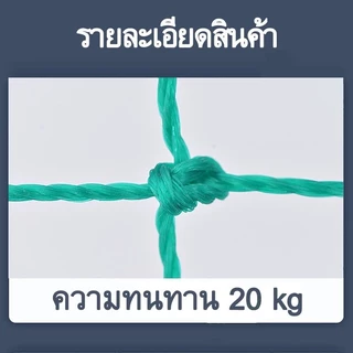 ตาข่ายปลูกผัก ตาข่ายไม้เลื้อย ค้างแตง ค้างผัก อวนปลูกผัก ตาข่ายสี่มุม สำหรับพืชผักเถา