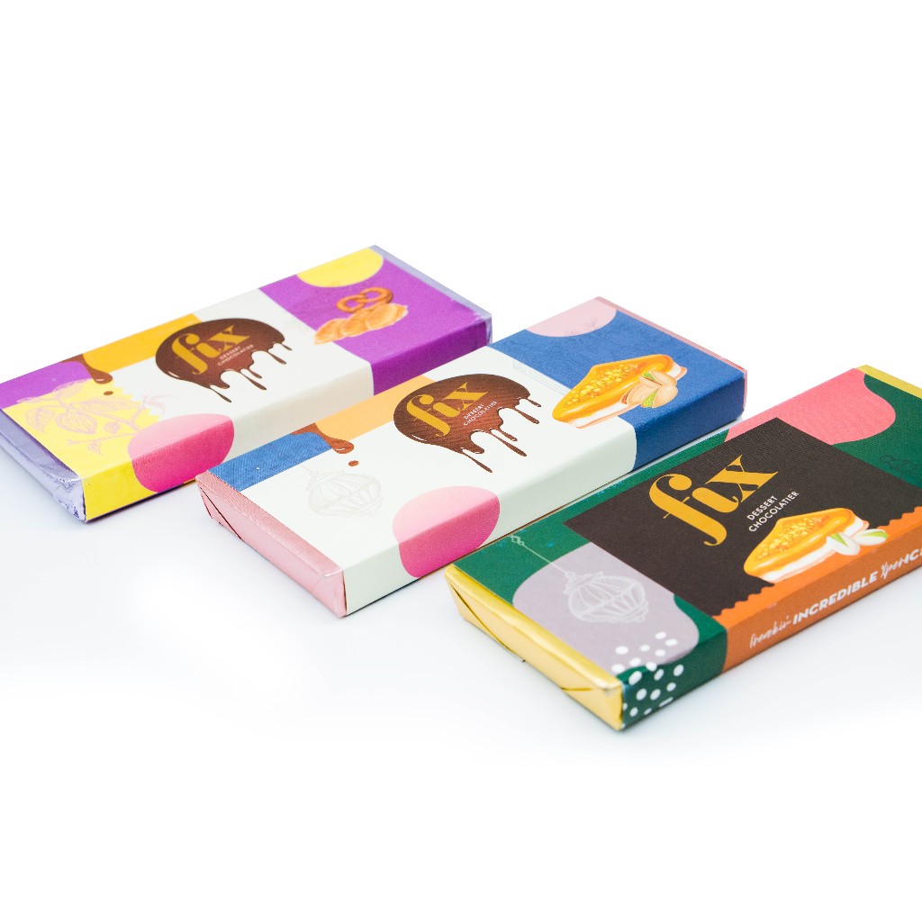 CHOCOLATE DUBAI : FIX DESSERT CHOCOLATIER (ส่งขนส่งธรรมดาไม่แช่เย็น)