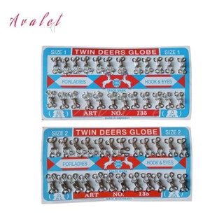 ตะขอเสื้อใน แบบแผง 24คู่  ตะขอเสื้อในไม่เป็นสนิม (แข็งแรงทน)…