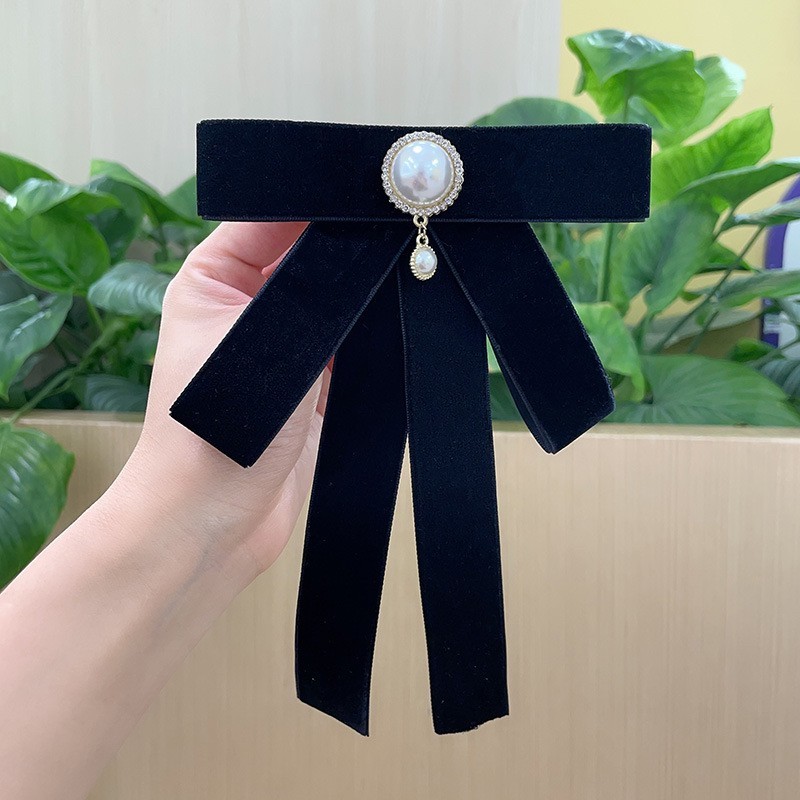 พร้อมส่ง🇹🇭 V-21 เข็มกลัดโบว์ 🧷 โบว์ติดคอเสื้อ เข็มกลัดติดเสื้อ เครื่องประดับเสื้อ อุปกรณ์เสริมตกแต่งสำหรับผู้หญิง