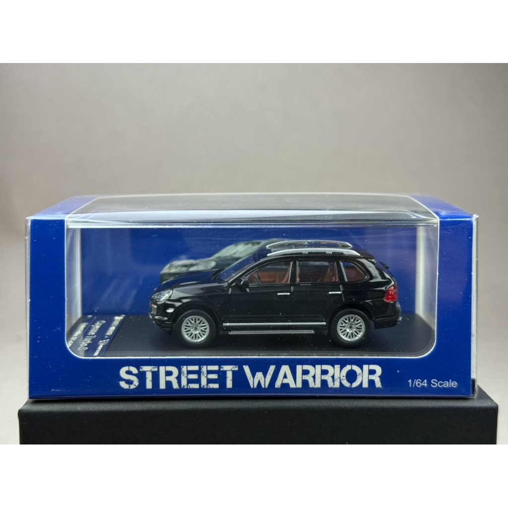 🔹Porsche Cayenne Turbo S 957 Black Scale 1:64 ยี่ห้อ Street Warrior