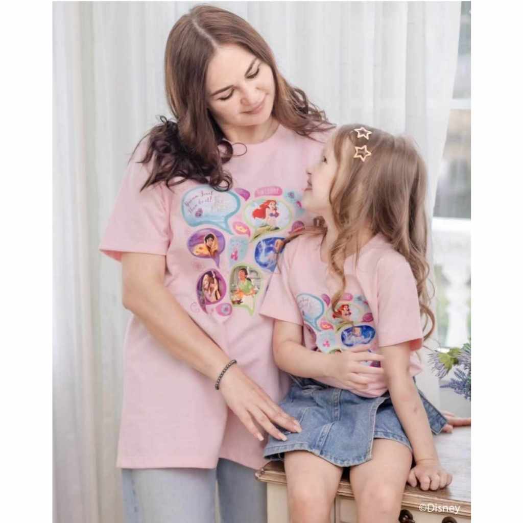 Disney Princess t-shirt 7T อก 30นิ้ว