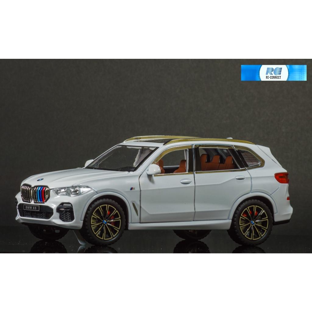 โมเดลรถยนต์อเนกประสงค์ เอสยูวีหรู บีเอ็มดับเบิลยู NEWAO 1:24 BMW X5 xdrive4.0 Model Sport SUV Luxury