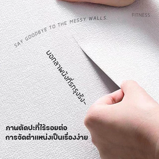 วอลเปเปอร์ผ้าลินิน ขนาด 50×280 ซม สติ๊กเกอร์ติดผนังลายผ้า ทนทาน กันน้ำ ติดตั้งง่าย สำหรับตกแต่งบ้าน ห้องนอน ห้องนั่งเล่น