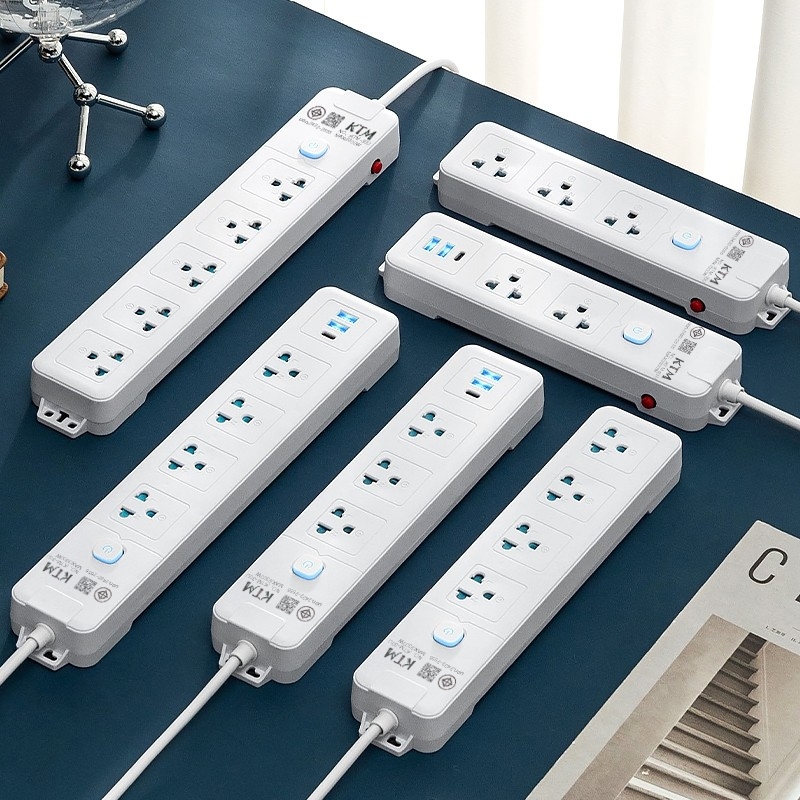 PANASI ปลั๊กไฟ 3/4/5ช่อง 2USB/1Type c ปลั๊กพ่วง ผ่านมาตรฐาน มอก.10แอมป์ 2300W ปลอดภัย รับประกัน พร้อมสวิตช์แยกปลั๊