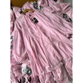เดรสผ้าชีฟองชายเลเยอร์ ypy dress รหัส26512